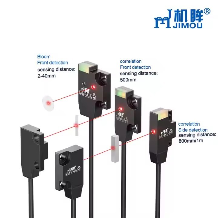 Through beam photoelectric sensor front sensing side sensing ultra-thin photoelectric switch sensor / 2