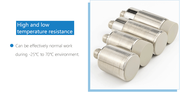 Industrial Waterproof M30 Inductive Proximity Sensor with M12 Co<i></i>nnector and PNP Output for Equipment Switches