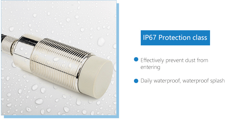 Industrial Waterproof M30 Inductive Proximity Sensor with M12 Co<i></i>nnector and PNP Output for Equipment Switches