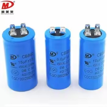 CBB60 Capacitor Car Batteries Polypropylene Film capacitance / 3