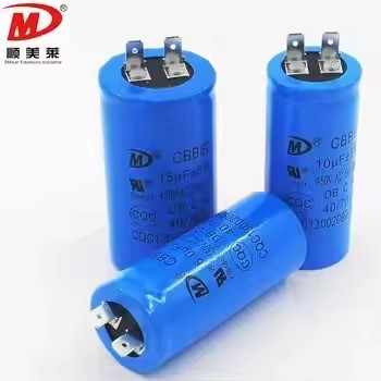 CBB60 Capacitor Car Batteries Polypropylene Film capacitance / 2