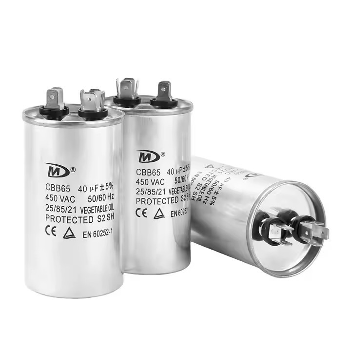 AC RUN MOTOR CAPACITOR WITH 5 YEARS WARRANTY VOLTAGE 450V / 2