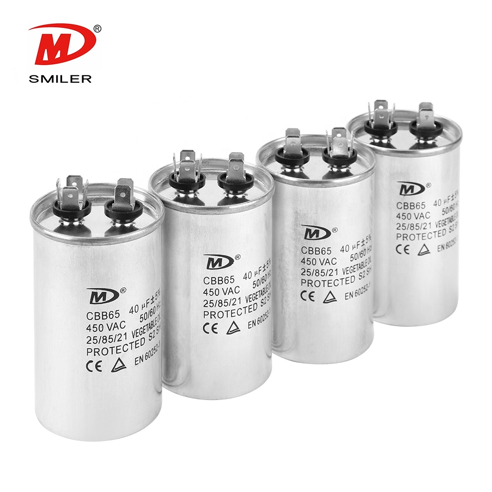 Made in China Superior CBB65 air Co<i></i>nditioner Capacitor 450V 50uf Capacitor