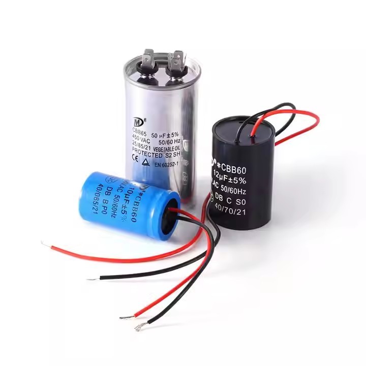 CAPACITOR CBB60 450vac5.5UF Motor Running Capacitor 40 70 21 / 2