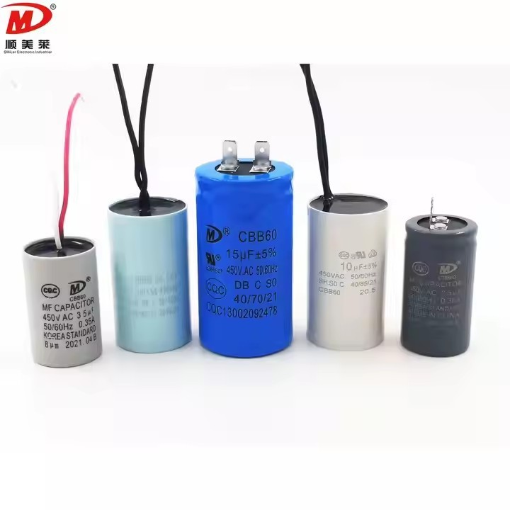 CAPACITOR CBB60 450vac5.5UF Motor Running Capacitor 40 70 21 / 1