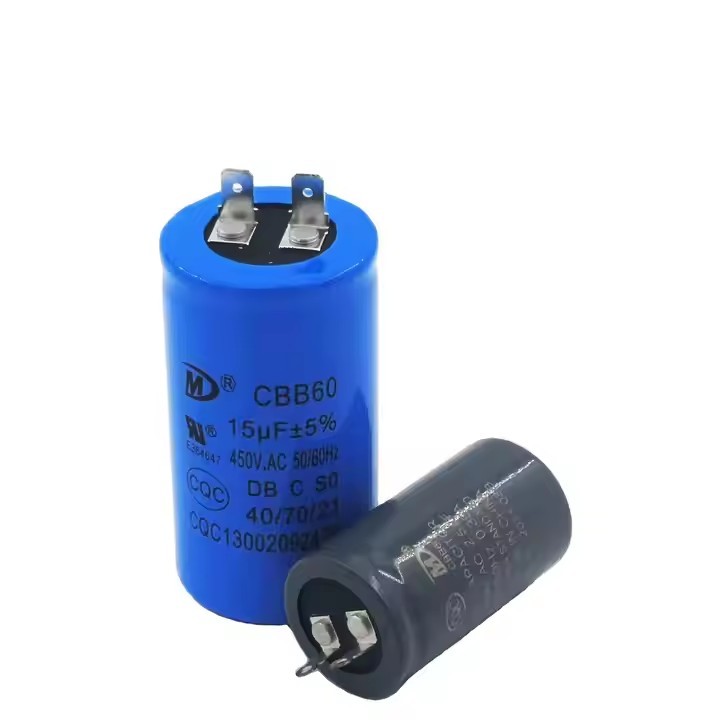 CAPACITOR CBB60 450vac5.5UF Motor Running Capacitor 40 70 21 / 3