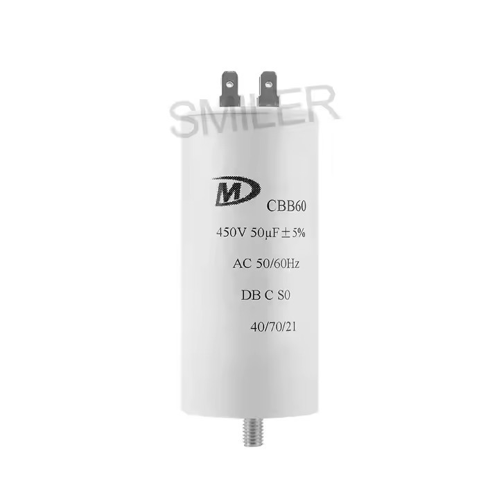 cqc certified Factory Wholesale Capacitor Cbb60 450vac 50 60hz 25 70 21 / 3