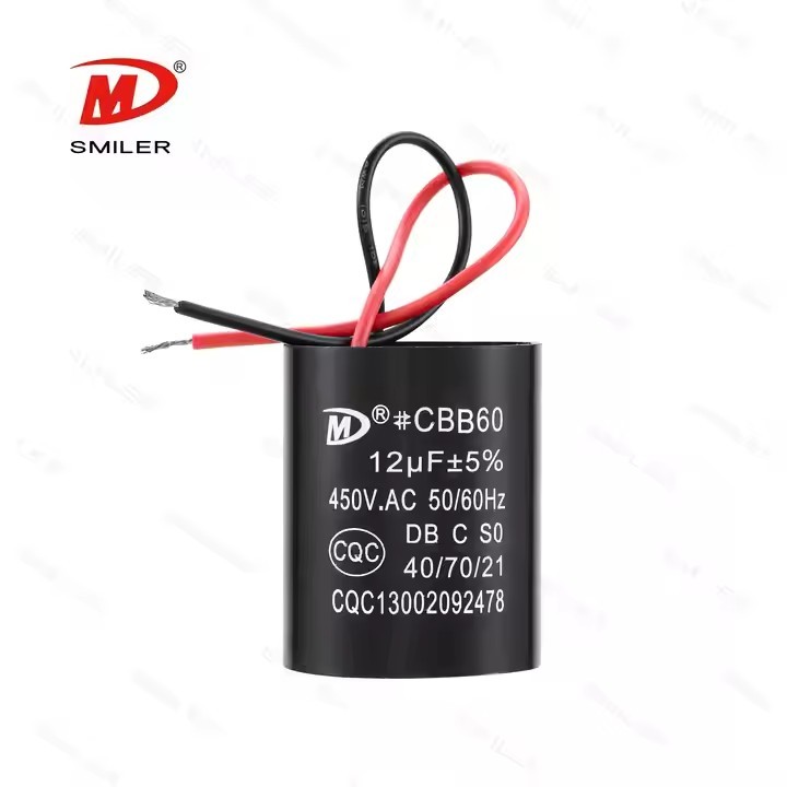 Factory supplier CBB60 AC motor capacitor 50/60hz 450V 40/70/21 for washing machine / 3